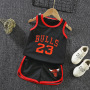 2021 Summer Short Cartoon Print Tops Outfits New Baby Overstock Sports Basketball Children Clothing newborn jersey outfit kid