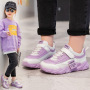 Conyson Hot Sale Kids Sport Shoes Giris Sneakers Breatehable Mesh New Designers Child Walking Tennis Lace Up Kids' Sport Shoes