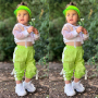 Conyson Fashion Baby Summer Clothes Girls Mesh T-shirt+Sport Pants Girl Outfits Kids Tracksuit Kid Clothing Toddler Sets