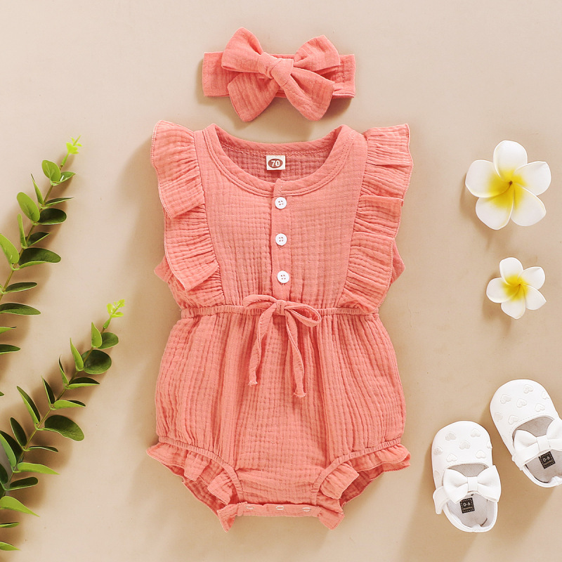 New Girls Romper Dress Fashion Latest Design Dress Various Color Latest Fashion Kids Birthday Gifts Newborn Baby Romper Girl