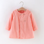 Conyson Wholesale Winter High Quality Elegant Kids Clothing Button Boutique New Designer Baby Girls Long Coat Kids