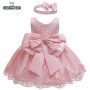 New Baby Full Moon Dress Baby Girls Dresses Net Yarn Print Baby Dress Skirt