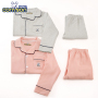 Custom Blank Cotton Pijamas Girls' Sleepwear Pyjamas Kids Toddler Girl Pajamas Set For Girls