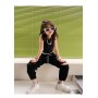Conyson hot sale boutique summer korean fashion children clothes vest Infant baby Children's Girls casual Kids wear Clothing Set