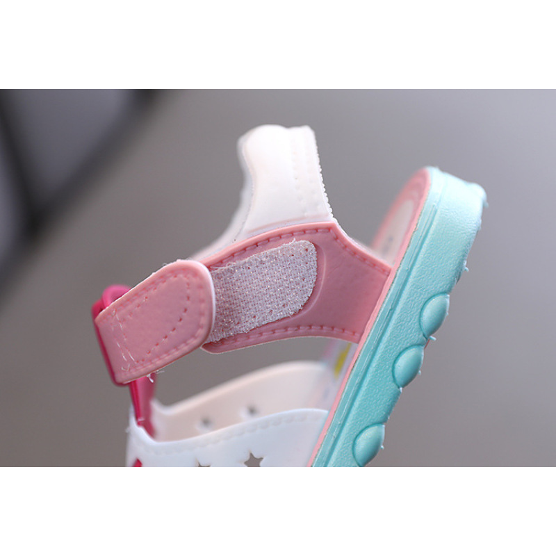 Conyson rts hot sale 1-3years summer baby soft shoes Korean fashion design toddler child Non-slip kids boy girl walking sandals