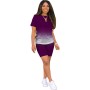 Wholesale Custom Logo Jogger Tracksuit Workout Digital printing Summer Women 2 Pieces Gym Yoga Matching Shorts Fitness Lady Set