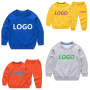 Hot sale Custom Made Outdoor Wholesale toddler jogger sets cotton long sleeve Baby Clothes Kids Tracksuits Sweatsuit Sets