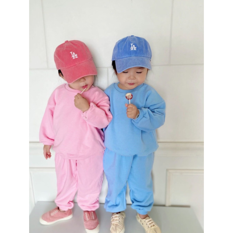 Conyson custom Made Outdoor toddler fall jogger solid Baby Kids clothing Tracksuits Wholesale boys girls Sweatsuit Clothes Sets