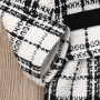 Autumn Winter Party Kids Clothes For Baby Girl Fashion Pageant Plaid Coat Tutu Dress Outfits Suit Toddler Girl Clothing Set