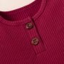 Baby Girl Casual Solid Color Clothes Suit Plain Pullover Sweatshirts Toddler Baby Pullover And Trousers Set