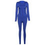 Fall 2022 Women Clothes Custom Logo 2 Piece Women Jacket Sweatsuit Set Tracksuit Sweatsuit Joggers Pants Two Piece Pants Set