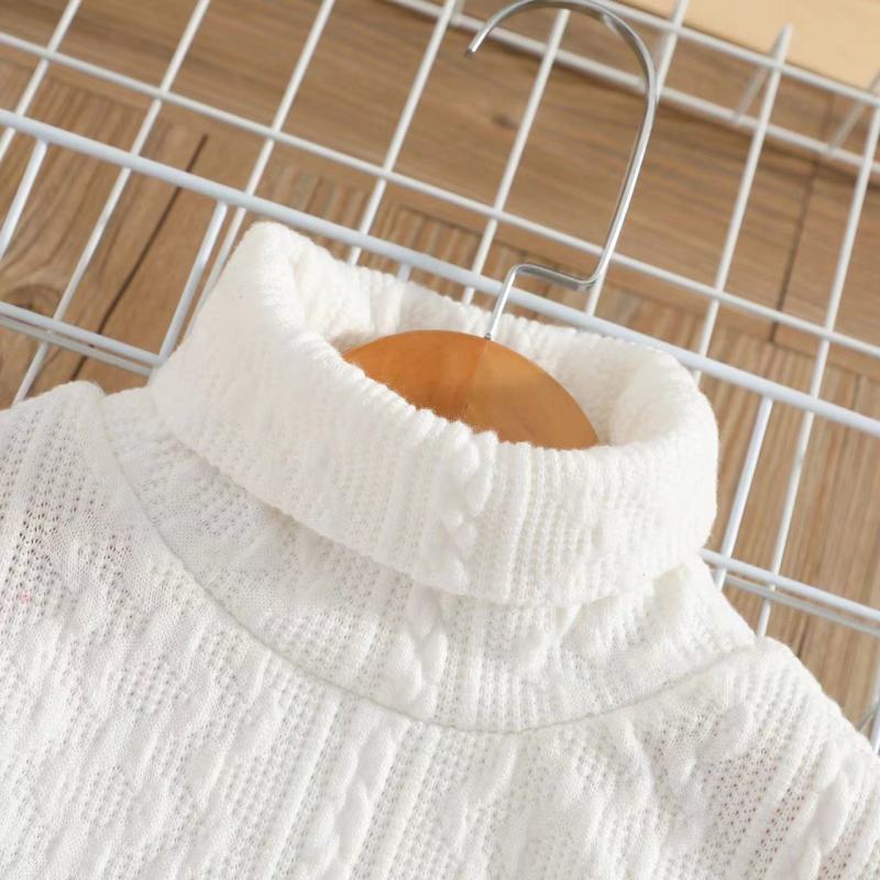 Conyson Winter Kids Girls Dress Clothes Set Long Sleeve Sweater Skirt 2 Piece Outfits Casual Cuter Cotton Littler Girl Clothing