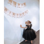 Conyson high quality costume elegant summer boutique yarn flying sleeve dancing princess dresses tulle host evening dress