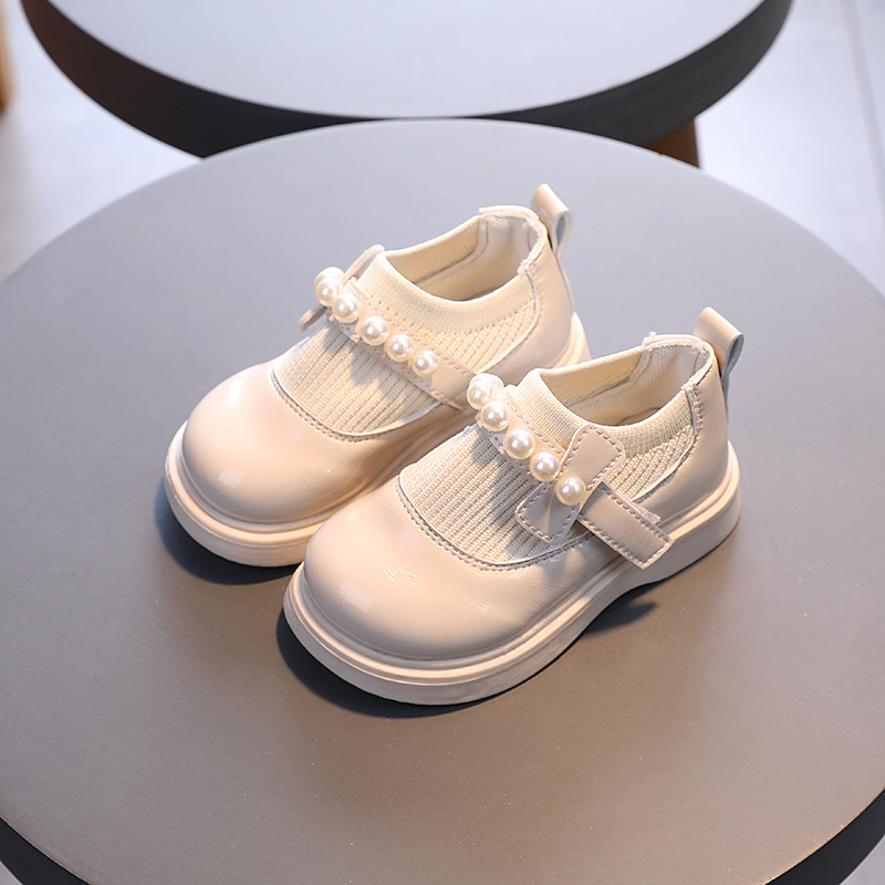 Conyson high quality kids spring autumn Korean fashion boutique designer baby school normal girls Outdoor princess leather shoes
