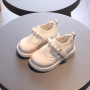 Conyson high quality kids spring autumn Korean fashion boutique designer baby school normal girls Outdoor princess leather shoes