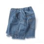 Custom 3-8Years Casual Pockets Washed Kids Summer Jean Shorts Little Girls Shorts For Kids