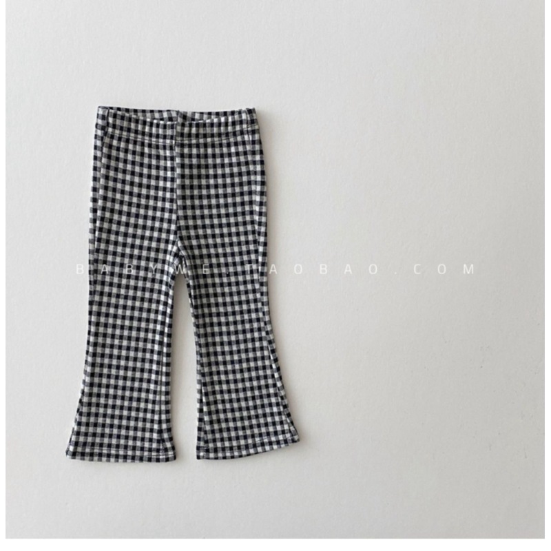 Conyson Toddler Kid Baby Girls Solid Fashion Cotton Split Boot Cut Pant Elegant Streetwear Cute Trousers Infant Flares Pants