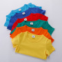 Conyson Boutique Children's Kids Fashion Custom Printing Round Neck Long Girl T-shirt Summer Classic Little boysTops T-shirt