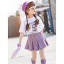 Baby Girls Summer Suit New Children Girl Short Two-piece Hot New Style Kids Fashion Summer Short Sleeve Printed Dress Set Girls