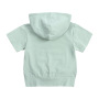 Conyson Kids Baby Boy Clothes Custom Logo Short sleeves hoodies Two Piece Biker Outfits Toddler Girls Boutique Clothing Sets