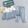 New Boy Baby Boys Sports Tracksuits Clothing Sets Casual Hooded Suit