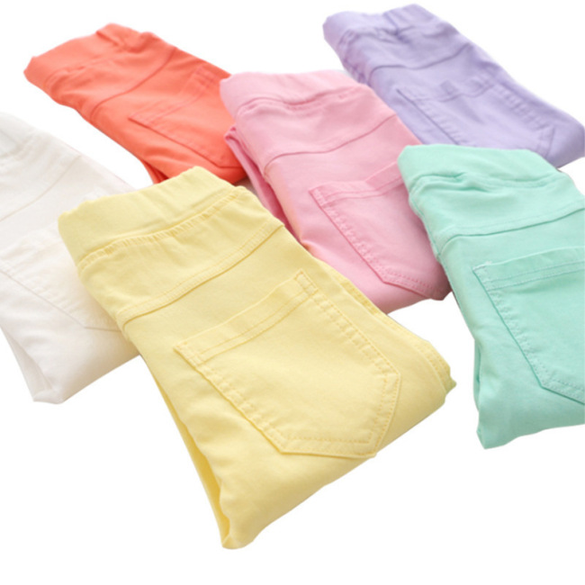 Winter Customized High Quality Non-fading Cute Girls Children's Leggings Children's Trousers