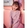 Conyson Wholesale Hot Selling Cotton OEM Service Terno Kids Warm Sleepwear 2 Pcs Girl Cartoon Pajamas Sets