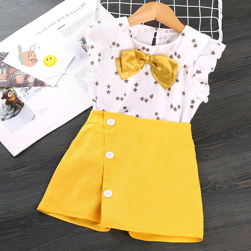 Girl Toddler Clothing Boutique Summer Remake Clothes Girls Wholesale Boutique Kids Sleeveless Clothing Baby Clothes Outfit