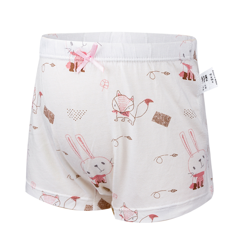 Children's panties girl's boxer underwear baby learning pants baby 2pcs/set cotton skin friendly underwear