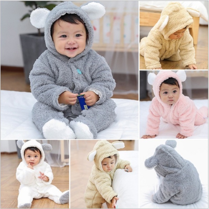 Infant Overalls Soft Sleepwear Baby Rompers Knitted Infant Boys Girls Jumpsuits Overalls One Piece Toddler Kids Sleepwear