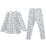 Conyson Wholesale Winter Long Sleeve Simple Style Printing Kids Christmas Gift 2Pcs Infant and Toddler Pajamas for Boys