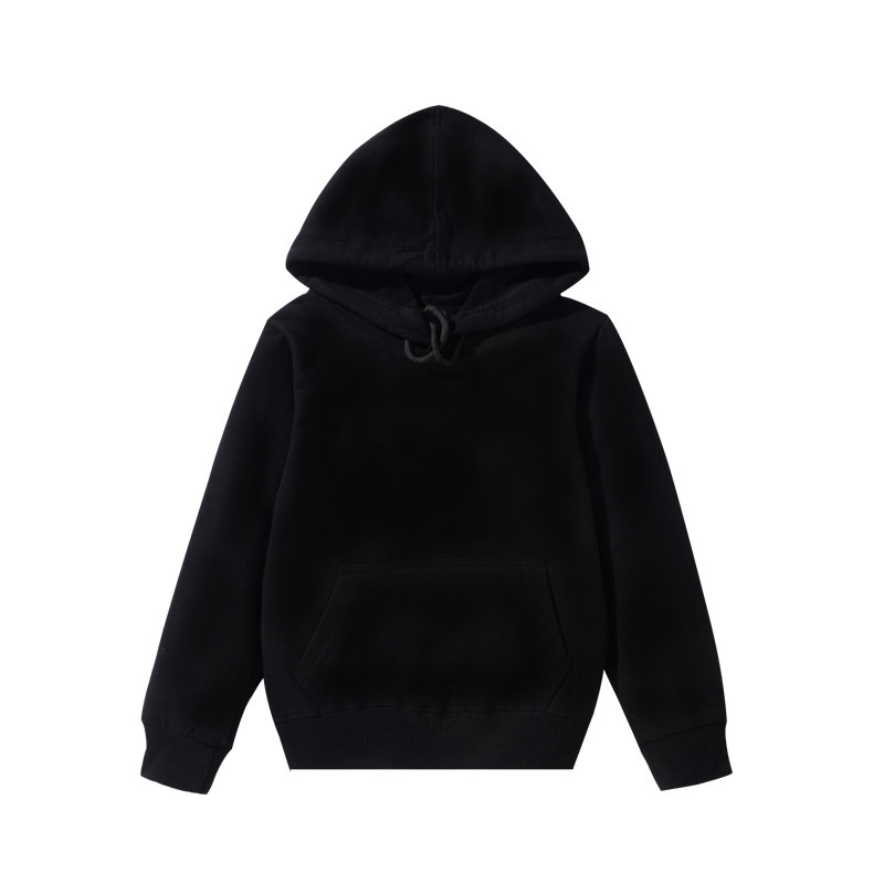 Conyson Wholesale Customize Logo Crew Neck Sweatshirts Kids Pullover Toddler Boys and Girls Unisex Blank Kids Clothes Hoodies