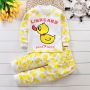 Wholesale Breathable Long Sleeve Kids Sleepwear Cotton Kids Cartoon Pyjamas Korean Kids Pajamas Set