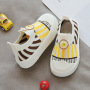 Conyson Low MOQ Stock Lots Spring Summer Cute Cartoon Animals Infant Color New Born Baby Pre Walker Non Slip Shoe Unisex Socks