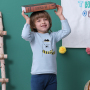 Factory Supply Breathable Long Sleeve Cartoon Teen Boy Boutique Pajamas Kids Sleepwear Set