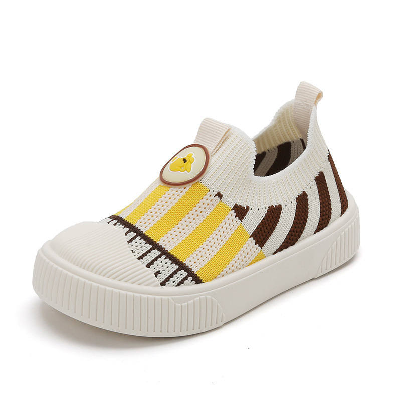 Conyson Low MOQ Stock Lots Spring Summer Cute Cartoon Animals Infant Color New Born Baby Pre Walker Non Slip Shoe Unisex Socks