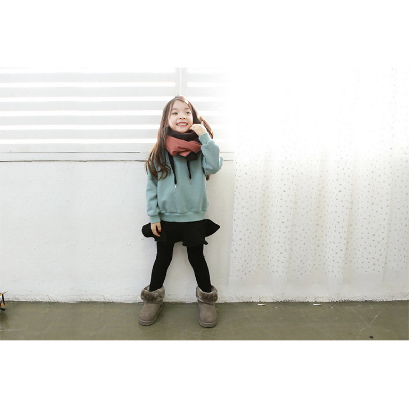 Autumn Winter Baby Girl Leggings Thermal  One Pieces Trousers Children Clothings Casual Infant Slim Pants