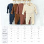 High quality 2 pieces set newborn Toddler Boy JacketsKid baby clothes solid colour ribbed baby clothing