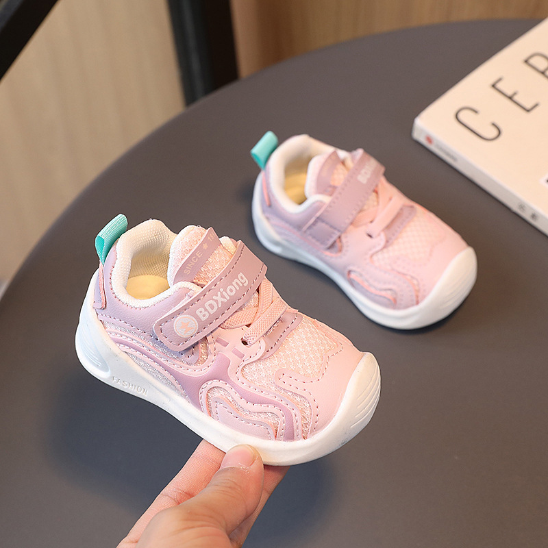 Conyson 2023 Hot Wholesale Non Slip Baby Spring Autumn Toddler Shoes Infant Soft Sole Sneakers function shoes Kids Shoes