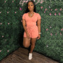 Conyson Summer Gym Wear Seamless New design Fitness Sexy Lounge wear Sweatsuit Women Cozy Jogger Two Pieces Clothing set women