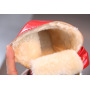 Conyson hot sale shiny pu leather winter Korean fashion design children kid girl Outdoor walking warm fur Martin boot snow shoes