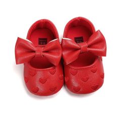Conyson Wholesale 2023 Cute Summer Infant Heart Pattern Custom Non Slip New Baby Walking Shoes Rubber Toddler Girls Casual Shoes