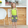 Conyson Summer Kids Clothing Set Fashion Korean Cotton Vest Leopard Short Skirt Headband Casual 3pcs Baby Girl Clothes Sets