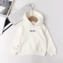 Conyson Baby Kids Boys Girls Clothes Hooded Letter Hello Solid Plain Hoodie Children Pullover Tops Custom Casual Kids Hoodies