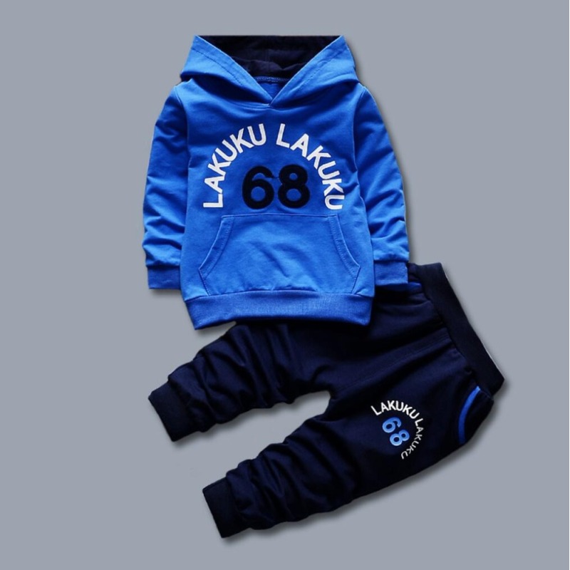Conyson Baby Birthday suit Boys Tracksuits Kids Brand Sport Suits Hoodies Top +Pants 2pcs Set