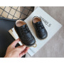 Conyson New Spring Autumn Children Leather Shoes for Boys Girls Casual Shoes Kids Soft Bottom Casual Outdoor Shoes Baby Sneakers
