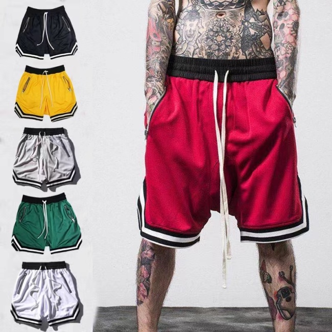 Wholesale Men Clothes Pocket Gym Casual Running Short Pants Mens Workout Shorts