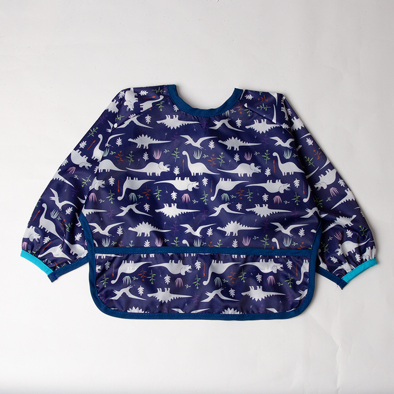 Smocked Blouse Tops Children Clothing Washable Order Best Polyester Camo Large Waterproof Good Quality Baby Bibs Long Sleeve