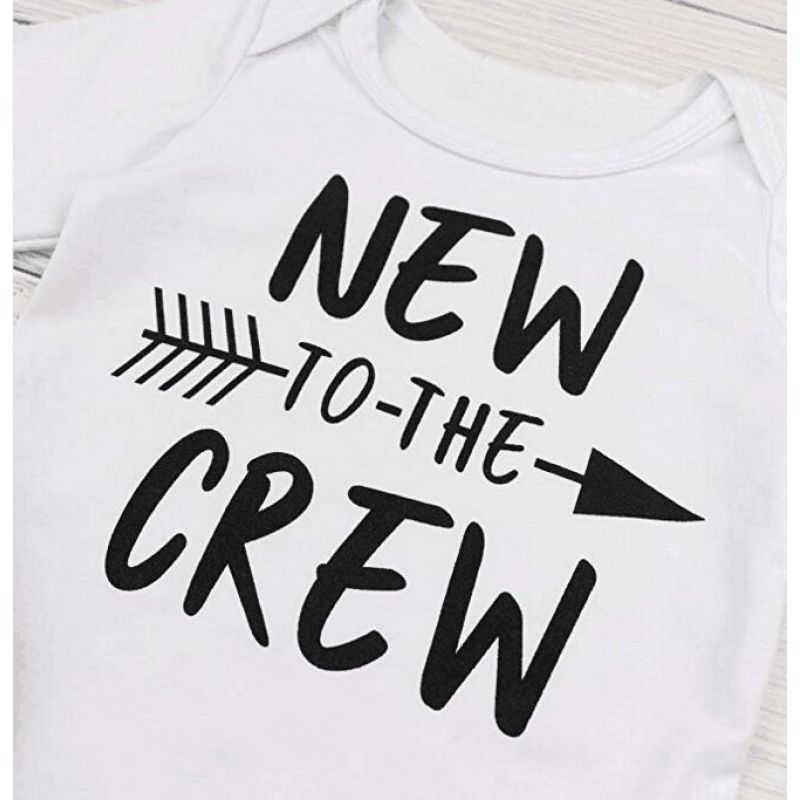 Conyson 0-18Months Newborn Boy Letter Print Clothes Cotton Sets Long Sleeve Romper Pant Hats Outfit 3Pcs Toddle Baby Warm Suits