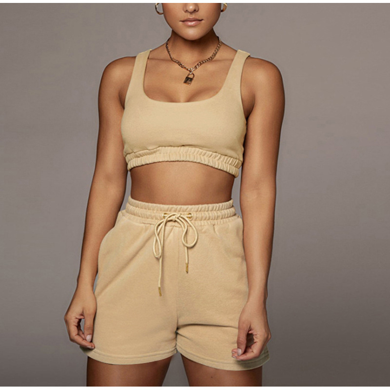 Wholesale 2023 Summer New Summer Clothes 2023 Fitness Activewear Slip Cozy Jogger WomenTwo Pieces Suit Seamless Women Set